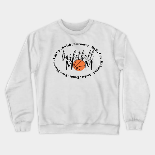 Basketball mom Crewneck Sweatshirt by Cargoprints